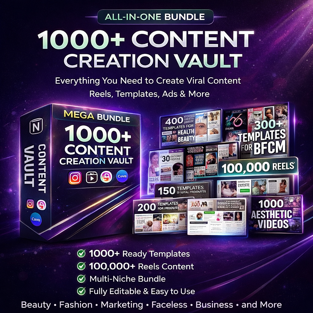 CONTENT CREATION VAULT