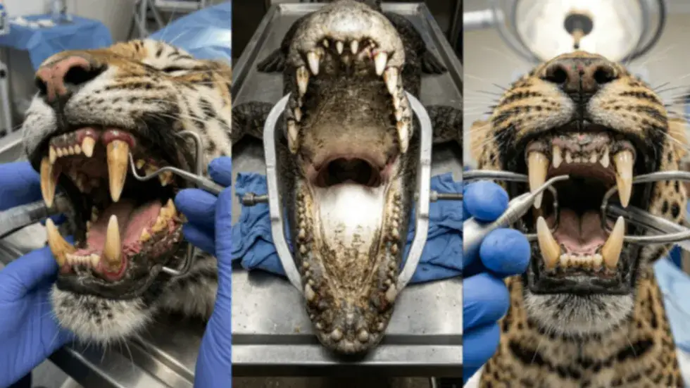 ANIMAL TEETH CLEANING VIDEOS