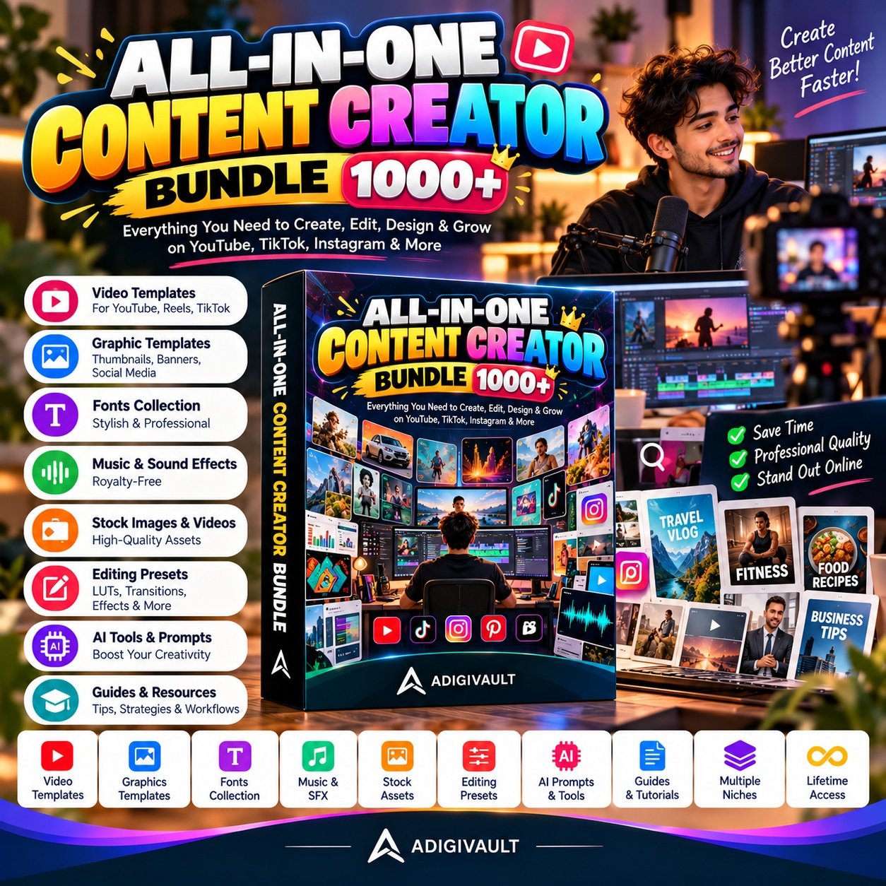 All-in-One Content Creator Bundle
