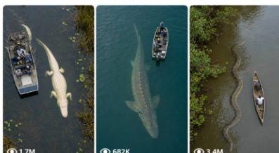 Giant Creature Encounter