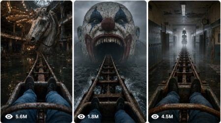 Horror Coaster POV Ride
