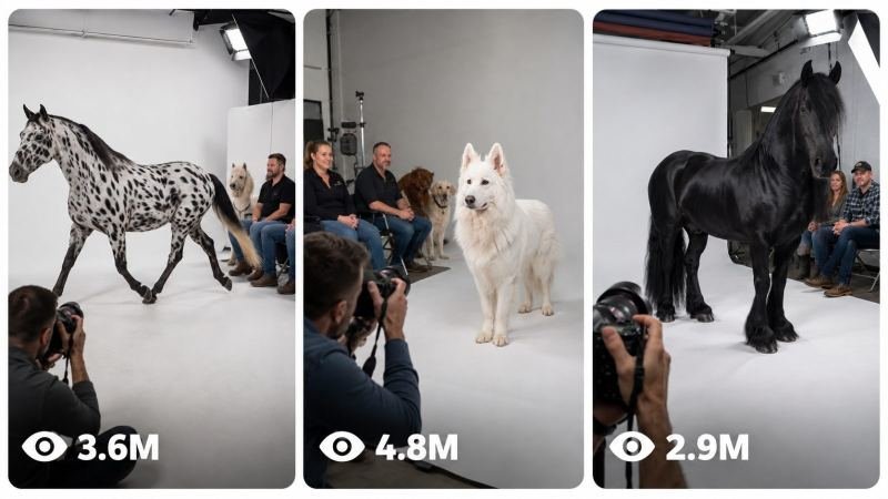 ANIMAL RUNWAY PHOTOSHOOT