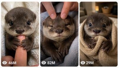VIRAL BABY OTTER