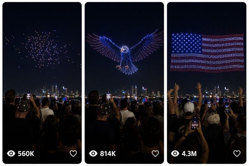 DRONE LIGHT SHOW