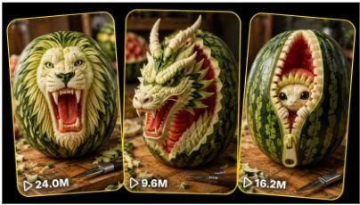 WATERMELON SCULPTURE