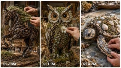 NATURE CRAFT SCULPTURE