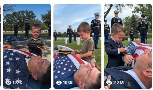 USA EMOTINAL MILITARY FAREWELL