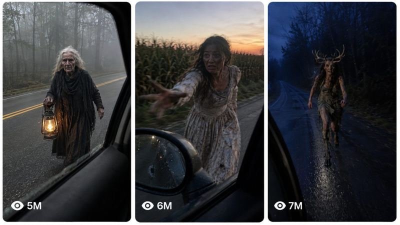 30SEC  AMERICAN ROADSIDE SUPERNATURAL ENCOUNTER