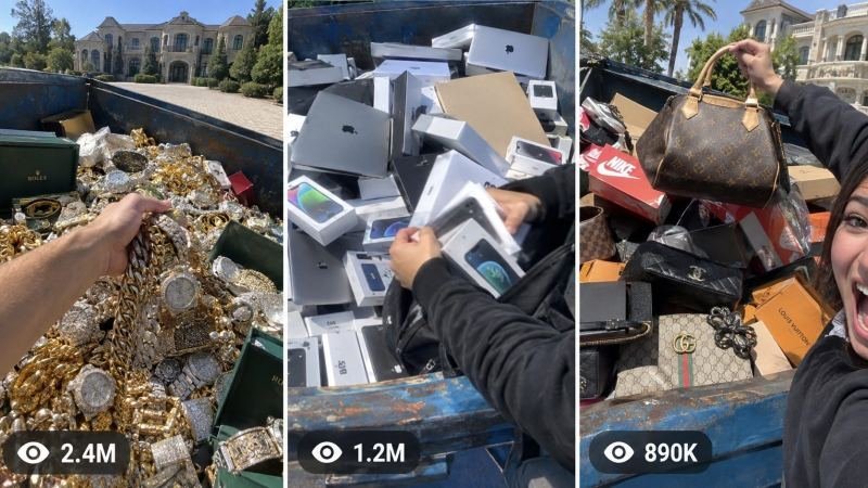 USA VIRAL Ultra Luxury Dumpster MAster PROMT