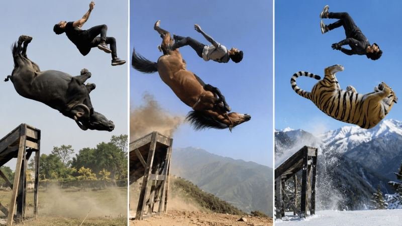 10,15,30SEC VIRAL ANIMAL STUNT VIDEO