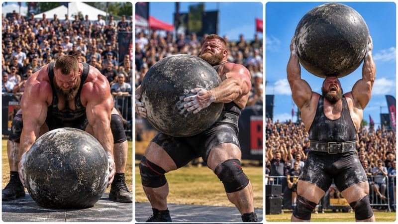 HYPER-REAL SUPERHUMAN STRONGMAN — IMPOSSIBLE OBJECT CHALLENGE ENGINE