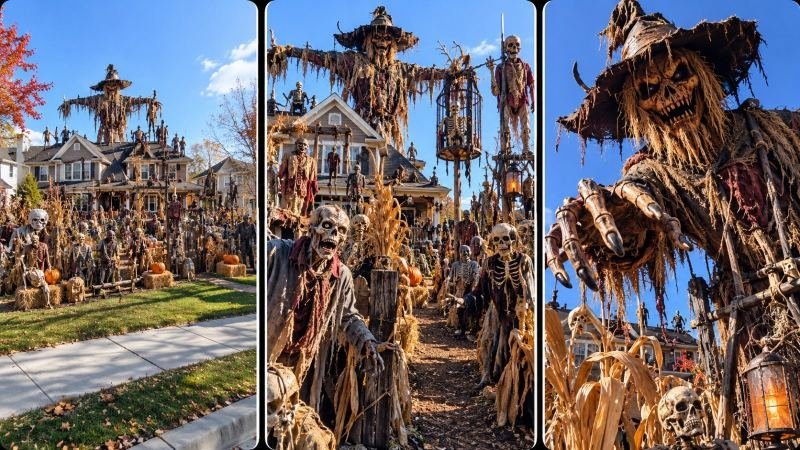 VIRAL AMERICAN HALLOWEEN MEGA YARD DISCOVERY ENGINE